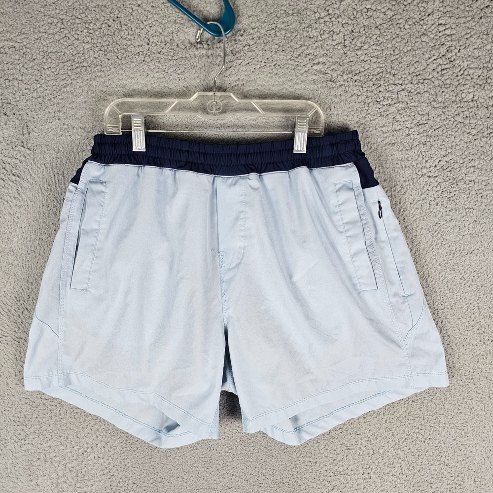Freeballers Athletic Shorts 6" Mens XL Blue Lined Drawstring